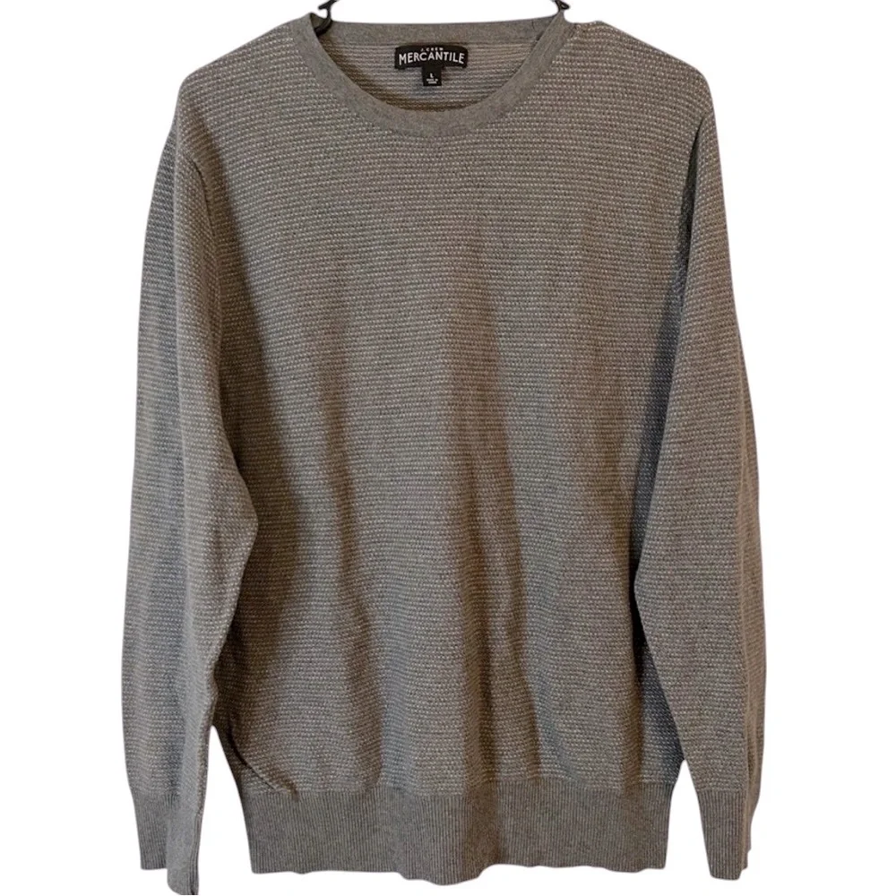 J. Crew Mercantile Men’s 100% Cotton Lightweight Sweater Size Large‎